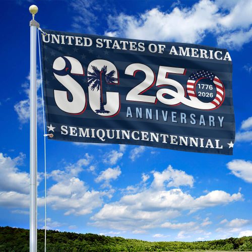 Premium America 250th Anniversary Grommet Flag VPVC120112, America 250th Flag, America 250th Birthday, Best Gifts On Independence Day, Veterans Day.