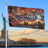 Only Two Defining Forces Have Ever Offered To Die For You US Veteran Personalized American Flag, Gift For Him Military, US Veteran Grommet Flag VPVC102601