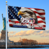 Premium America 250th Anniversary Grommet Flag VPVC120108, America 250th Flag, America 250th Birthday, Best Gifts On Independence Day, Veterans Day.