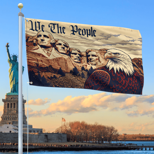 Premium America 250th Anniversary Grommet Flag VPVC120143, America 250th Flag, America 250th Birthday, Best Gifts On Independence Day, Veterans Day.