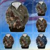 Premium Honoring All Who Served US Veteran Zip Up Hoodie APVC080902