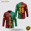 Personalized NFL Green Bay Packers Hockey Jersey Veterans Nfl Hockey Jersey For Fans