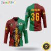 Personalized NFL Green Bay Packers Hockey Jersey Veterans Nfl Hockey Jersey For Fans