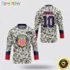 Personalized NFL New York Giants Hockey Jersey Vietnam Veterans Day Nfl Hockey Jersey For Fans