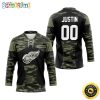 Personalized NHL Colorado Avalanche Honors Veterans Hockey Jersey Nhl Hockey Jerseys
