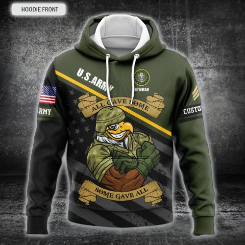 US Army, E 6 Army Staff Sergeant – Hoodie