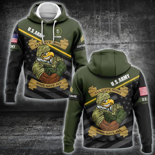 US Army, E 6 Army Staff Sergeant – Hoodie