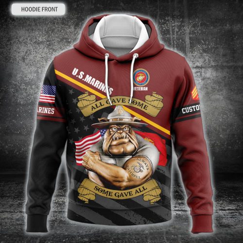 US Marine Corps, O 2 Marines First Lieutenant – Hoodie