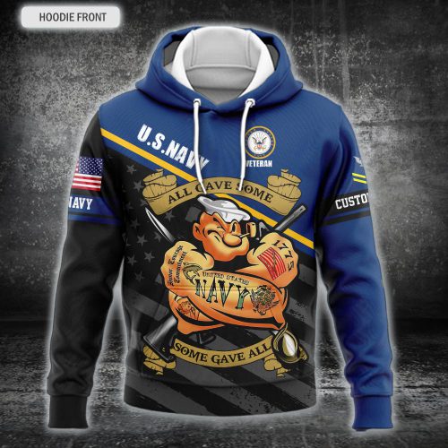US Navy, E 2 Blue – Hoodie