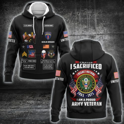 Army Division, E 5 Army Sergeant – Hoodie