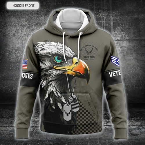 US Air Force , Aim High … Fly-Fight-Win – Hoodie