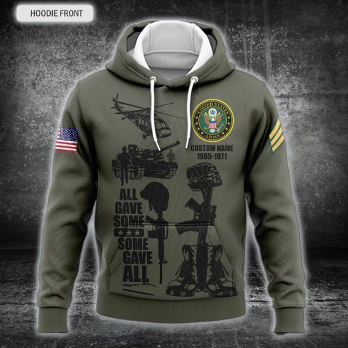 US Army, Land Of The Free, Because Of The Brave – Hoodie