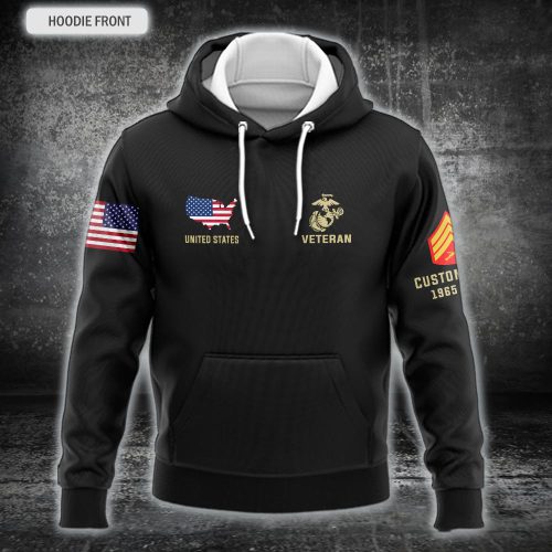 US Marine Corps, E 6 Marines Staff Sergeant – Hoodie