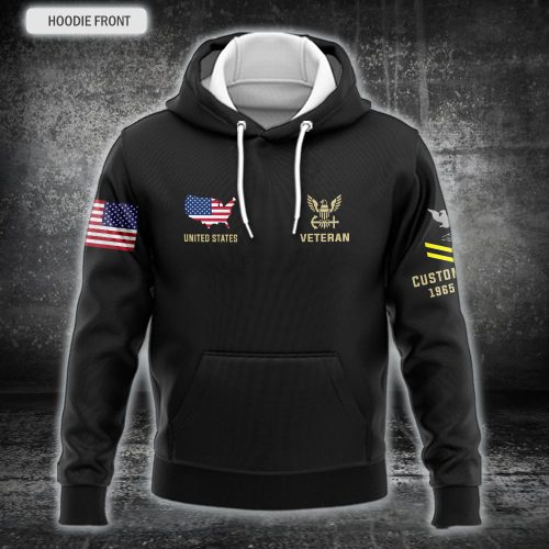 US Navy, E 3 Blue – Hoodie