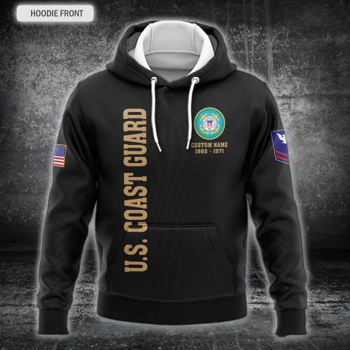 US Coast Guard, E 4 Red – Hoodie
