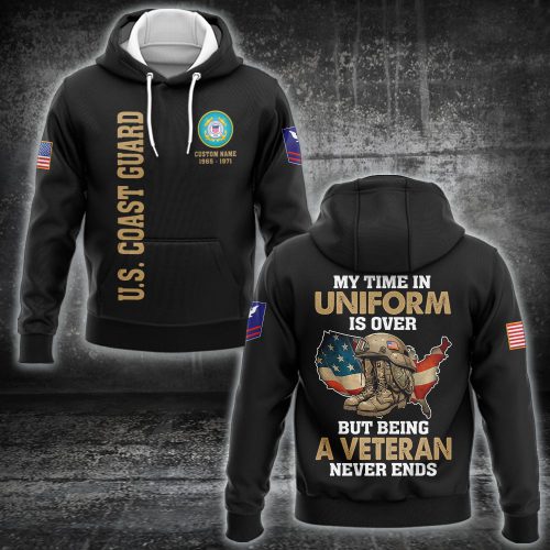 US Coast Guard, E 4 Red – Hoodie