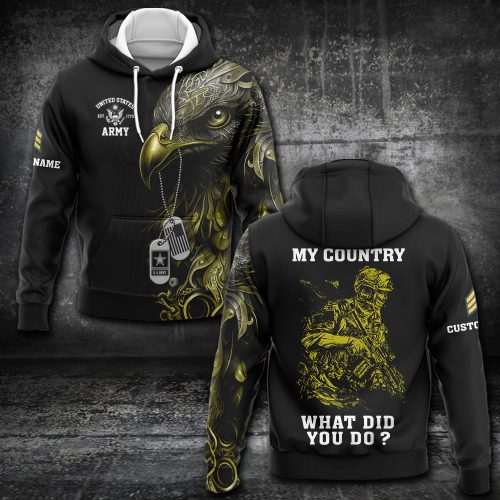 US Army, W 2 Army Chief Warrant Officer 2 – Hoodie