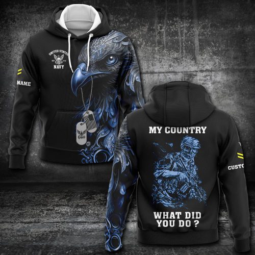 US Navy, Proud Veteran – Hoodie