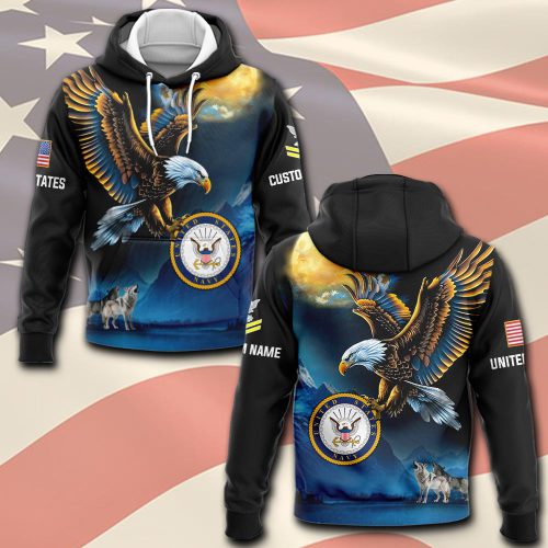 US Navy, By Sea, Air and Land – Hoodie
