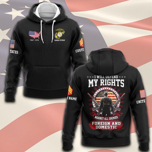 US Marine Corps, Thank a Veteran – Hoodie