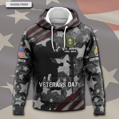 US Army, Proud Veteran – Hoodie