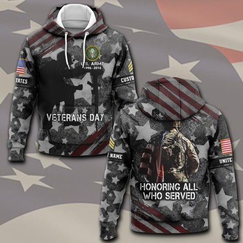 US Army, Proud Veteran – Hoodie