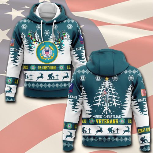 US Coast Guard, E 4 Gold – Hoodie