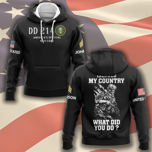 US Army, E 4 Army Specialist – Hoodie