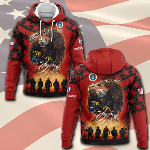 US Air Force , Land Of The Free, Because Of The Brave – Hoodie