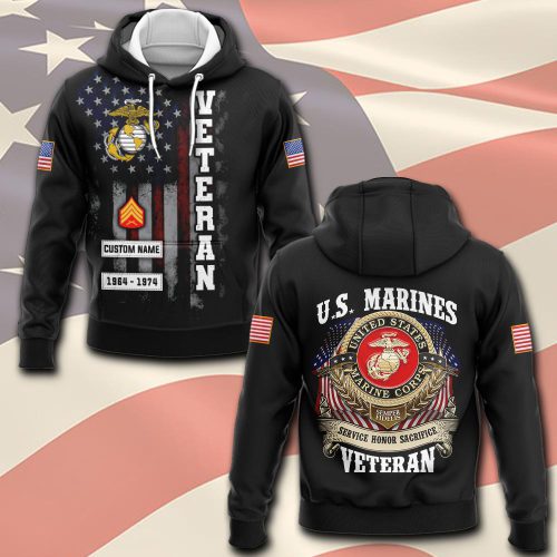 US Marine Corps, E 5 Marines Sergeant – Hoodie