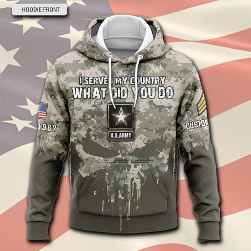 US Army, Life And Pride – Hoodie
