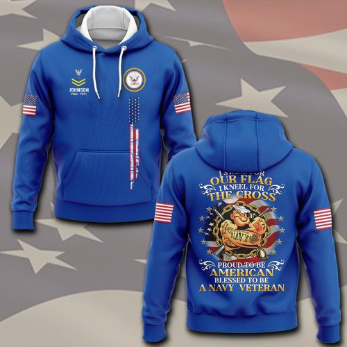 US Navy, E 9 Gold – Hoodie