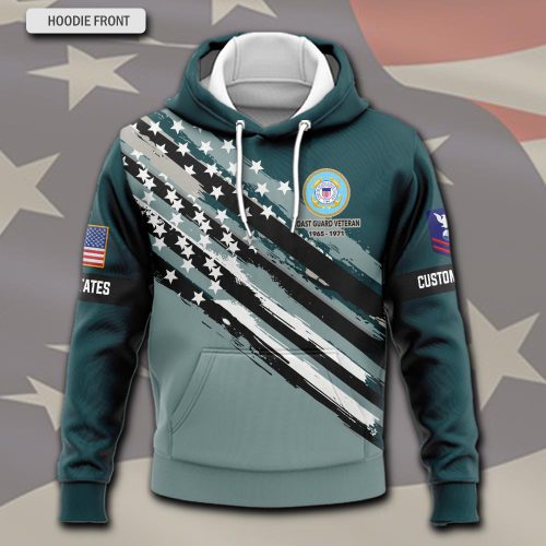 US Coast Guard, Honor, Duty, Service – Hoodie