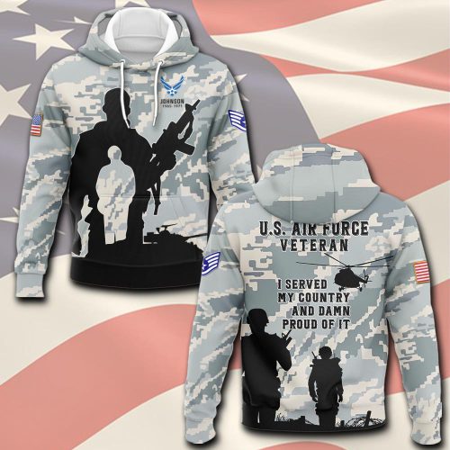 US Air Force , Honor, Duty, Service – Hoodie