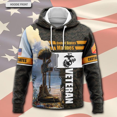 US Marine Corps, No One Fights Alone – Hoodie