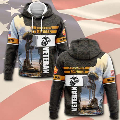 US Marine Corps, No One Fights Alone – Hoodie