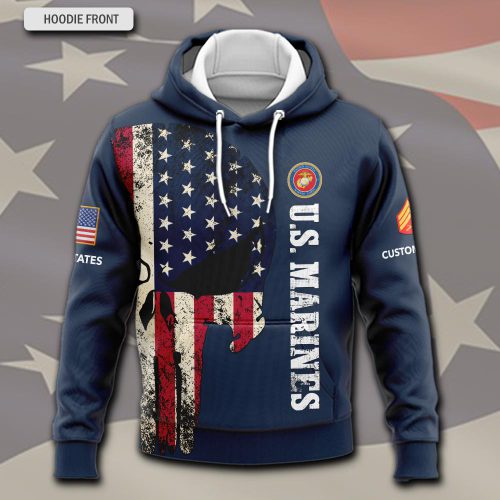 US Marine Corps, Duty, Honor, Country – Hoodie