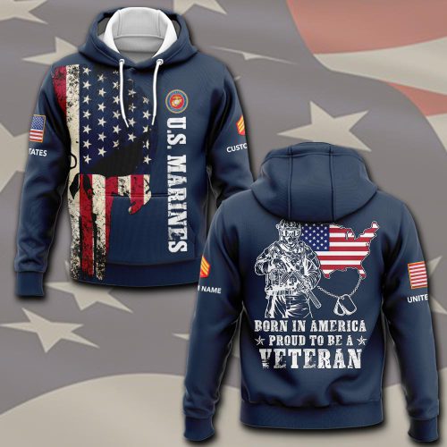 US Marine Corps, Duty, Honor, Country – Hoodie