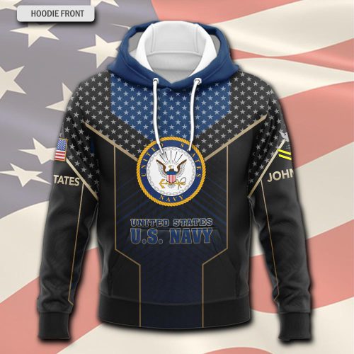US Navy, E 5 Red – Hoodie