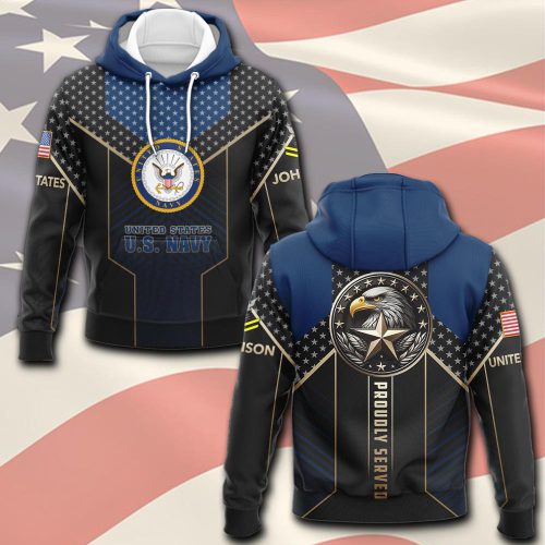 US Navy, E 5 Red – Hoodie