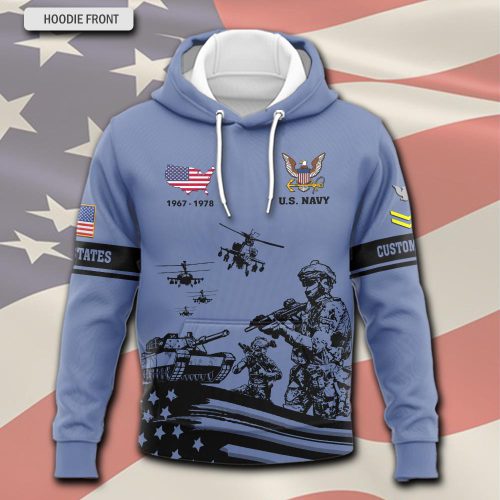 US Navy, Always Courageous – Hoodie