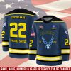 US Navy, E 3 White – Hockey Jersey