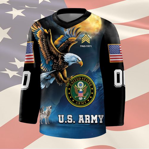 US Army, E 4 Army Specialist – Hockey Jersey