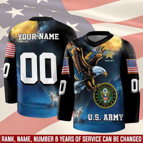 US Army, E 4 Army Specialist – Hockey Jersey