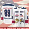 US Coast Guard, I Walked The Walk – Hockey Jersey