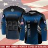 US Coast Guard, American By Birth, Veteran By Choice – Hockey Jersey