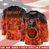 US Air Force , Land Of The Free, Because Of The Brave – Hockey Jersey