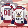 US Air Force , E 5 Air Force Staff Sergeant – Hockey Jersey