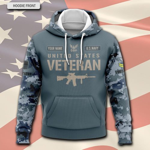US Navy, E 3 Red – Hoodie