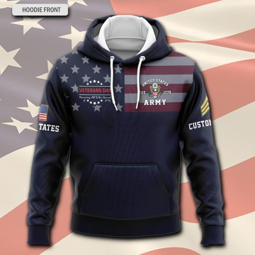 US Army, E 5 Army Sergeant – Hoodie